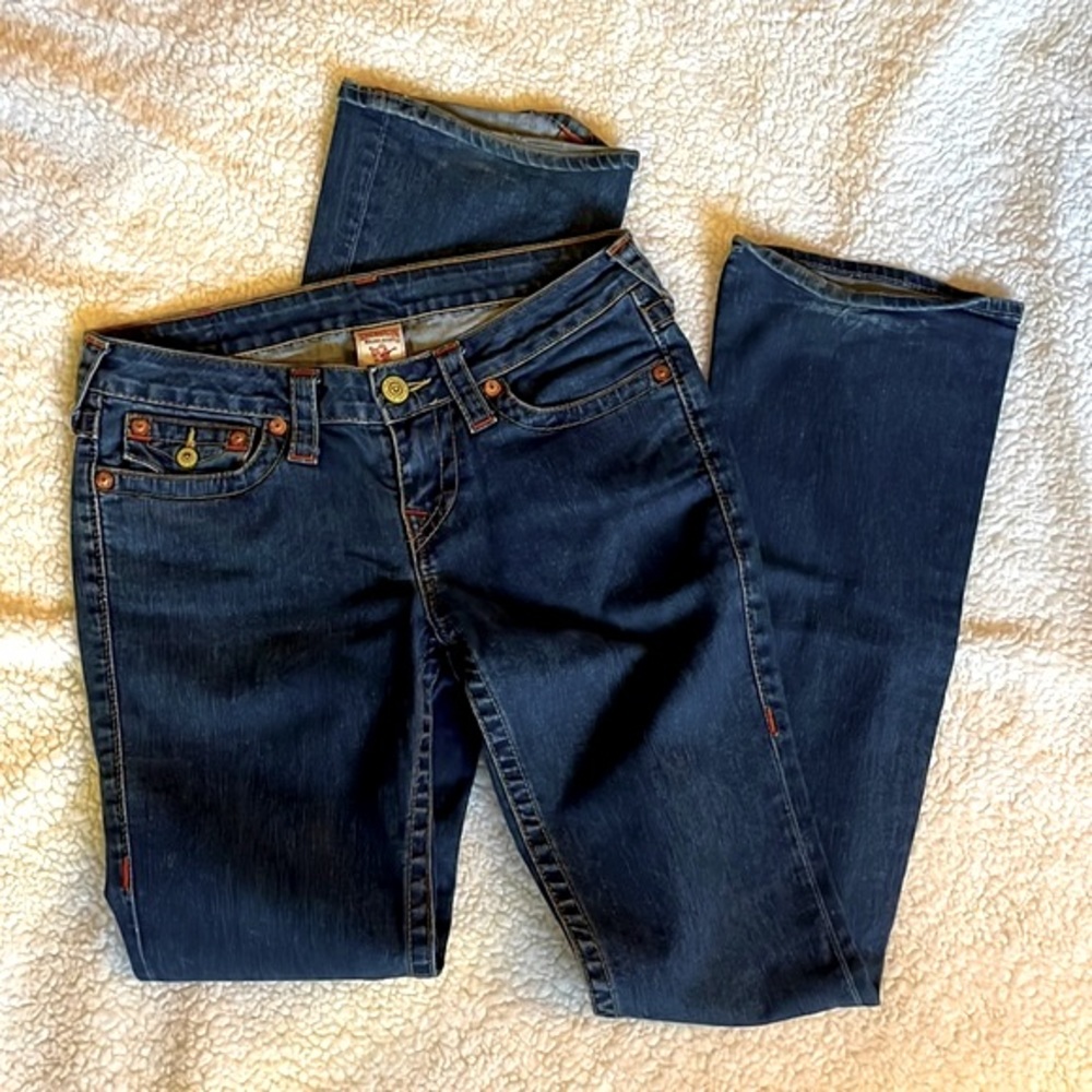True Religion | Low Rise Flare Jeans | 28